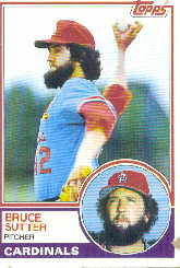 1983 Topps      150     Bruce Sutter